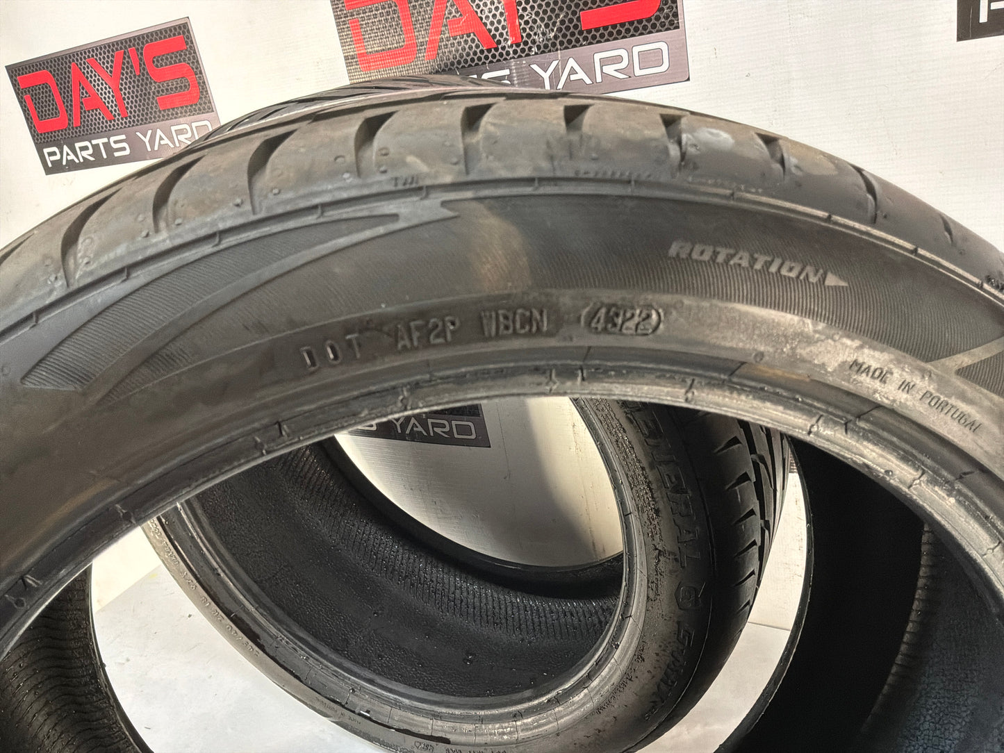 Genera G- Max Tire Set 245/40ZR18 - Day's Parts Yard
