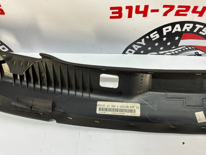 2007 Chevy C6 Corvette Convertible Front Windshield Interior Header Trim Cover Panel OEM
