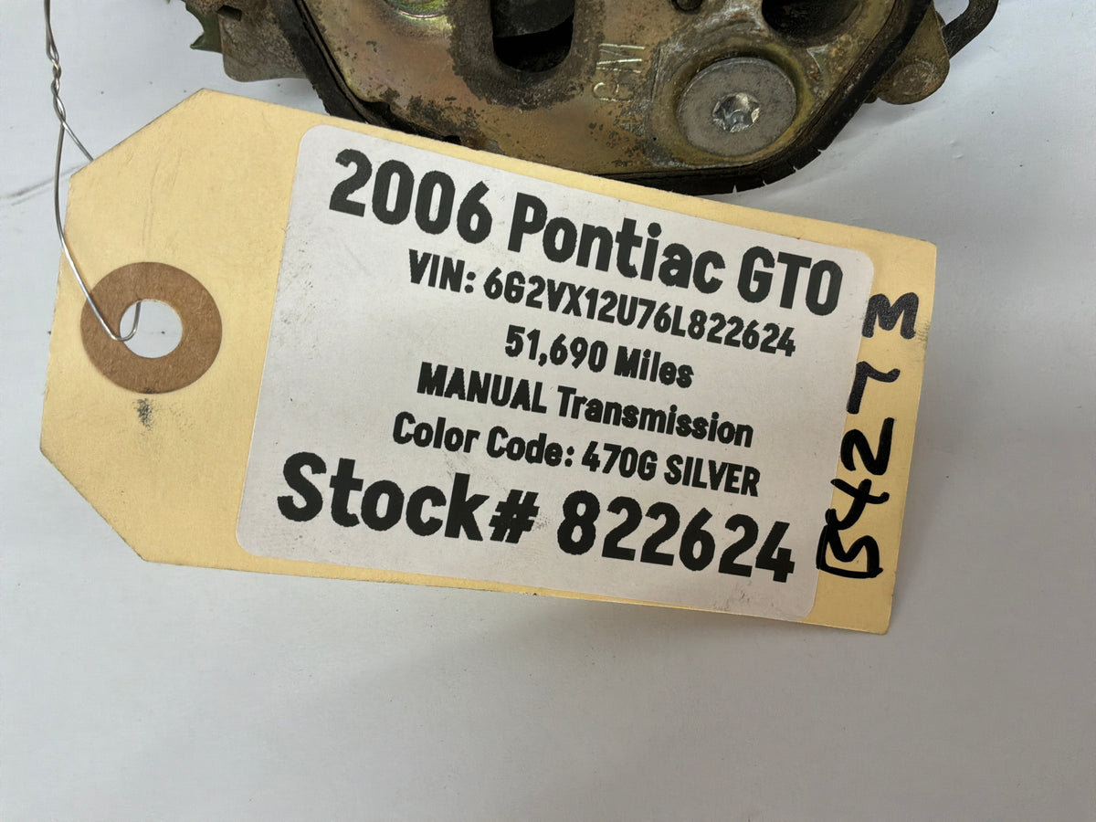 2006 Pontiac GTO LH Driver Door Lock Actuator Assembly OEM