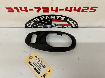 2002 Chevy C5 Corvette LH Driver Interior Door Handle Trim Bezel Frame OEM