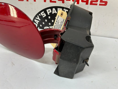 2002 Chevy C5 Corvette Complete Fuel Gas Door Lid Cover Assembly Red OEM