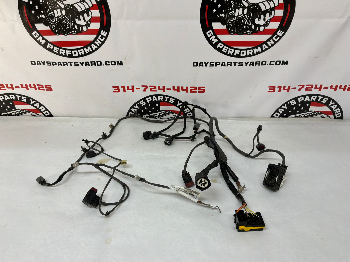 2017 Chevy SS Sedan Radiator Core Support Head Light Lamp Wire Wiring Harness OEM