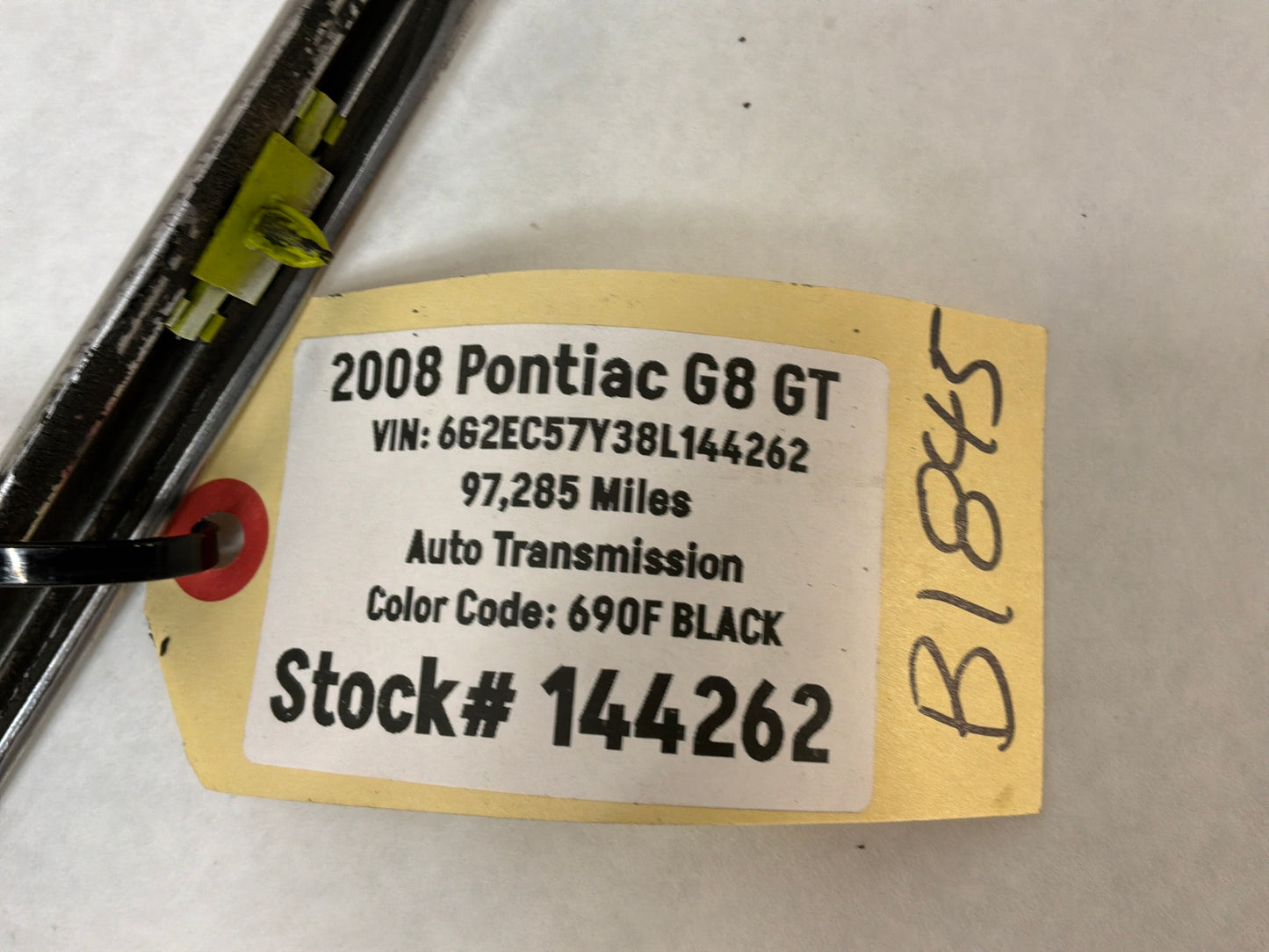 2008 Pontiac G8 RH & LH Door Roof Chrome Reveal Molding Trim OEM