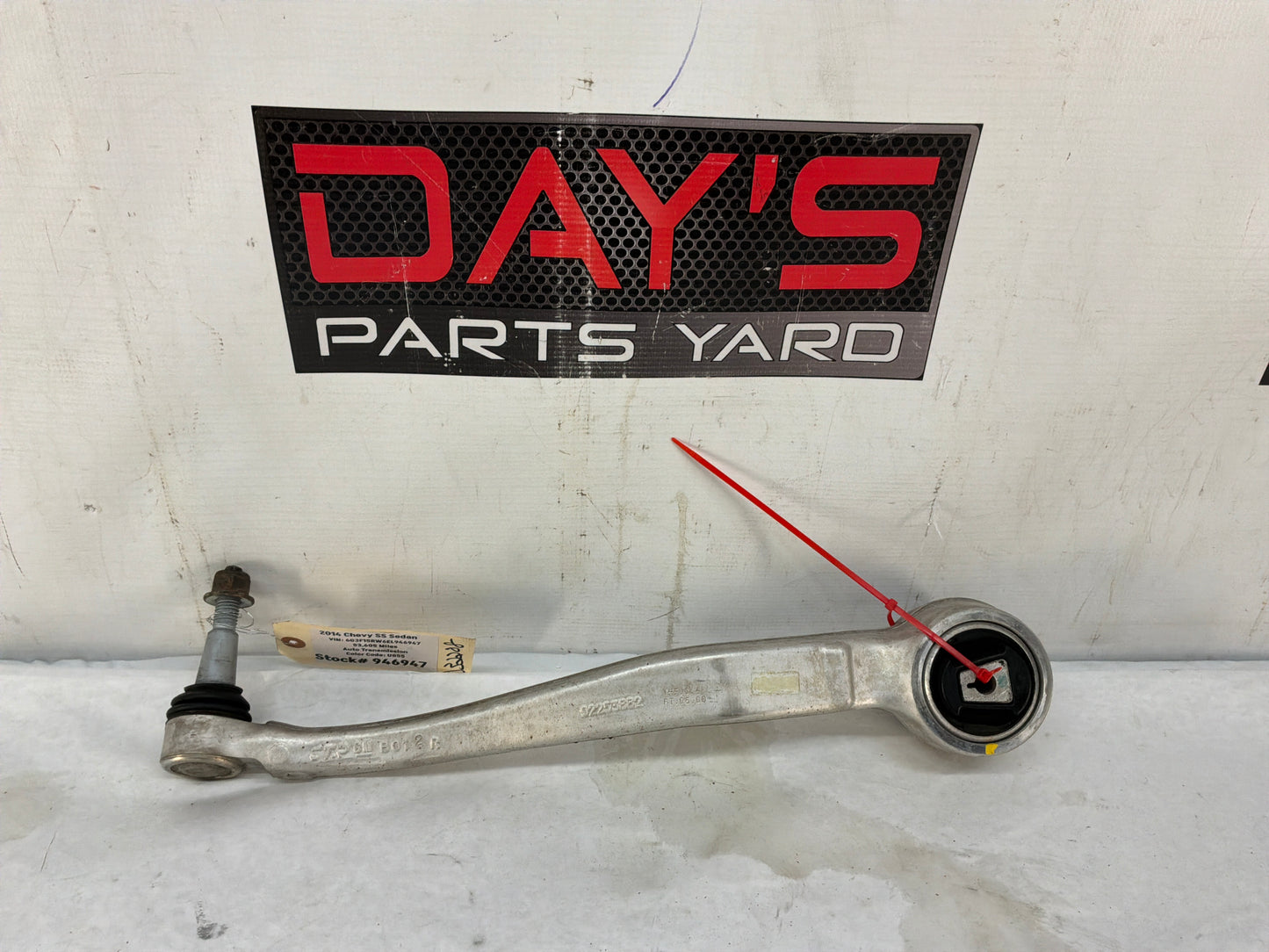 2015 Chevy SS Sedan RH Passenger Front Suspension Lower Control Arm Link OEM - Day's Parts Yard