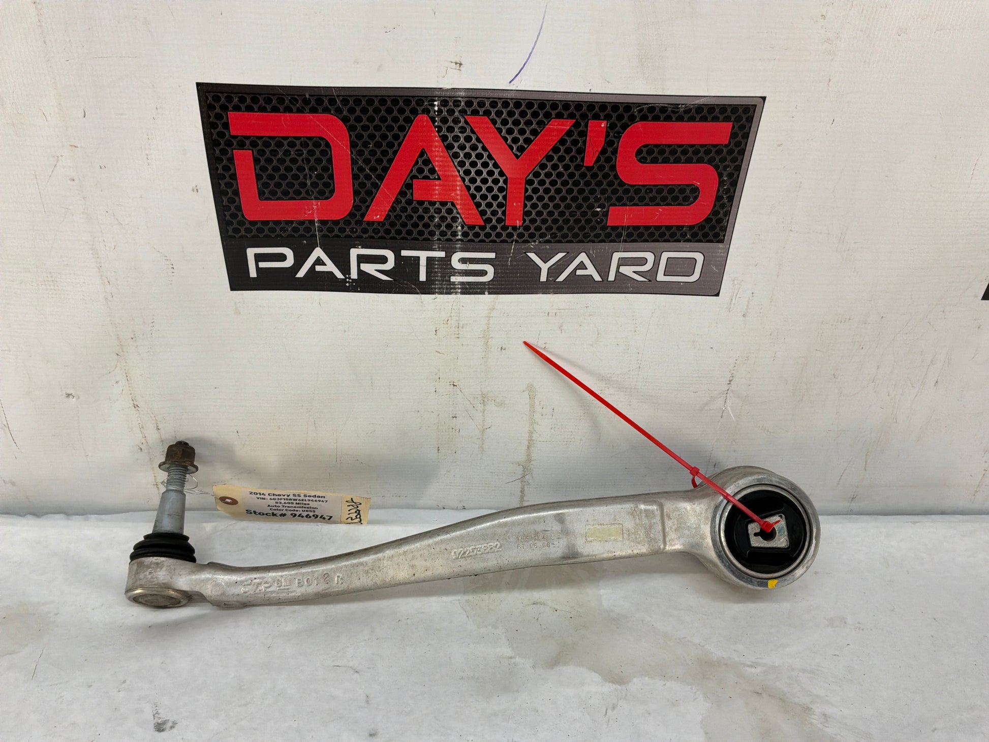 2015 Chevy SS Sedan RH Passenger Front Suspension Lower Control Arm Link OEM - Day's Parts Yard
