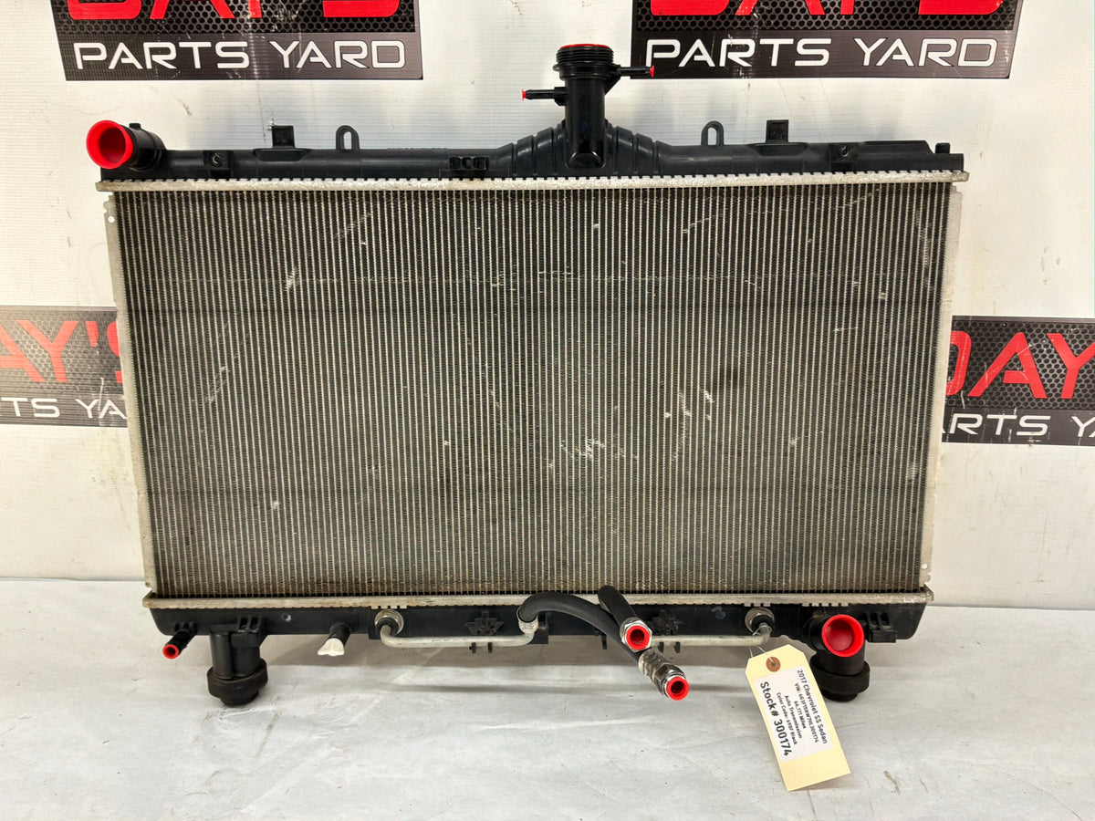 2013 Chevy Camaro SS Coolant Radiator Air Conditioner AC Condenser OEM
