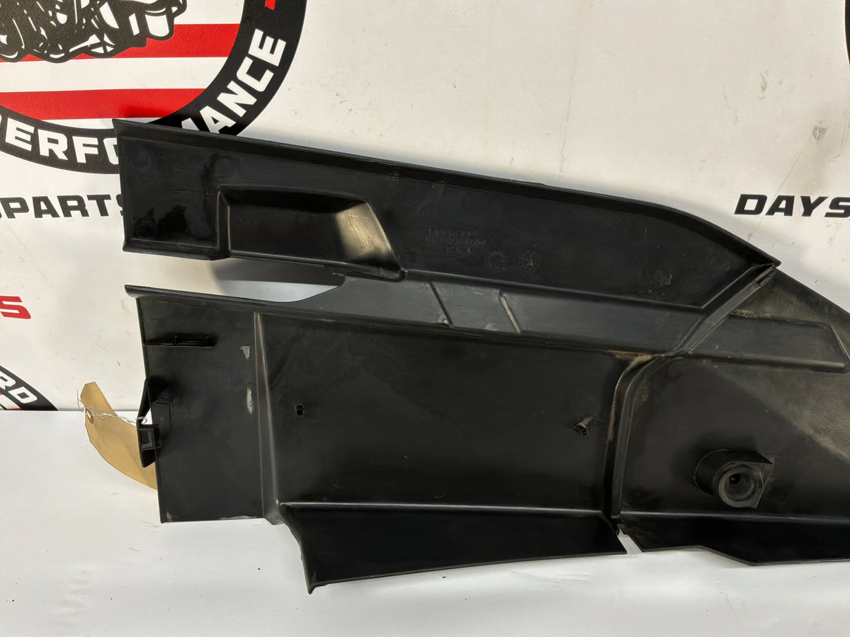 2009 Cadillac CTS-V RH Passenger Engine Bay Cowl Trim Cover Panel Splash Shield OEM