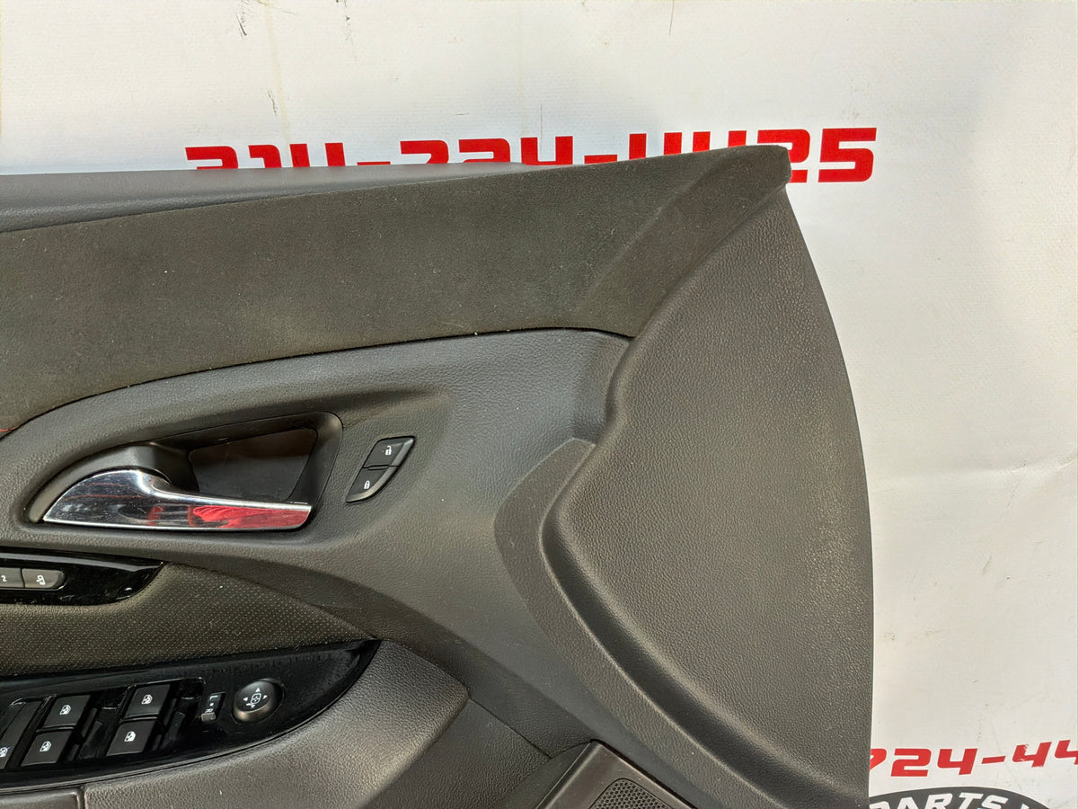 2016 Chevy SS Sedan LH Driver Front Interior Door Panel Trim OEM