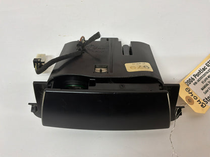 2006 Pontiac GTO Radio Ashtray Compartment Smokers Package 92104548 OEM