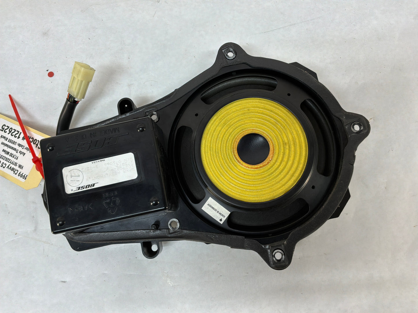 1999 Chevy C5 Corvette RH Passenger Front Door Bose Speaker OEM