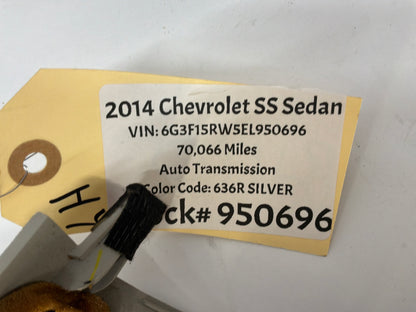 2014 Chevy SS Sedan RH & LH Interior A Pillar Windshield Trim Panel Moldings OEM