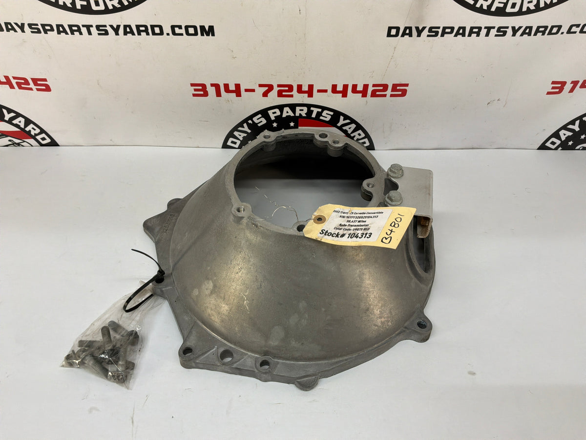 2002 Chevy C5 Corvette Convertible Automatic Transmission Bell Housing OEM