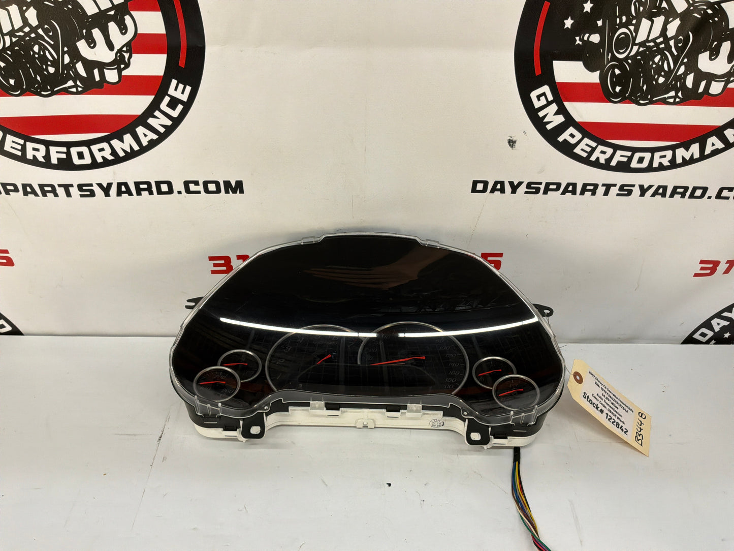 2007 Chevy C6 Corvette Convertible Speedometer Instrument Gauge Cluster OEM