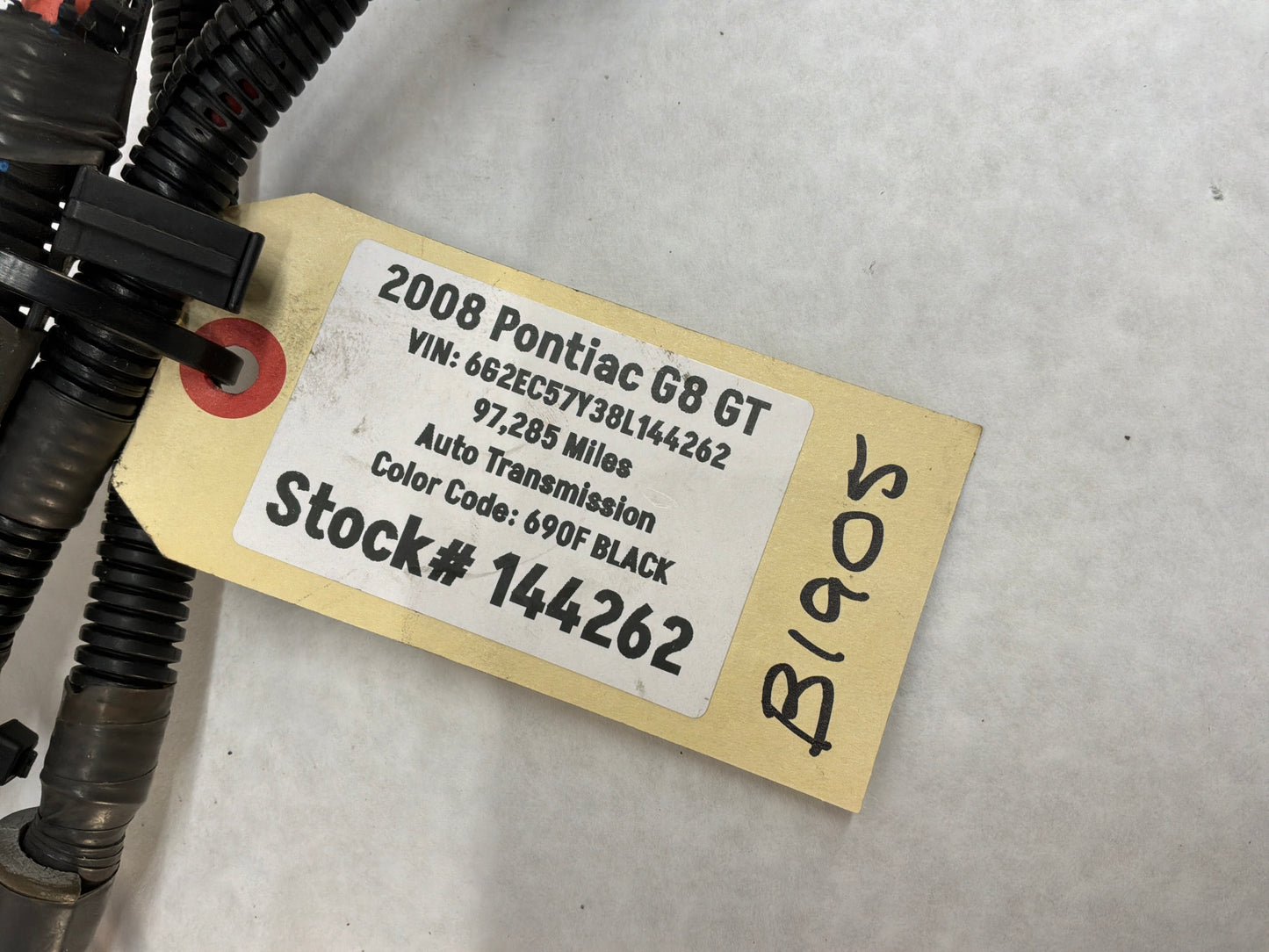 2008 Pontiac G8 GT Engine Battery Positive Cable Wire Wiring Harness OEM