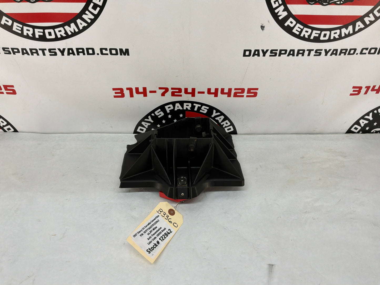 2007 C6 Corvette Convertible Battery Tray Holder Frame OEM