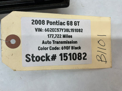 2008 Pontiac G8 GT LH Driver Knee Bolster Lower Dash Column Cover Trim Panel OEM