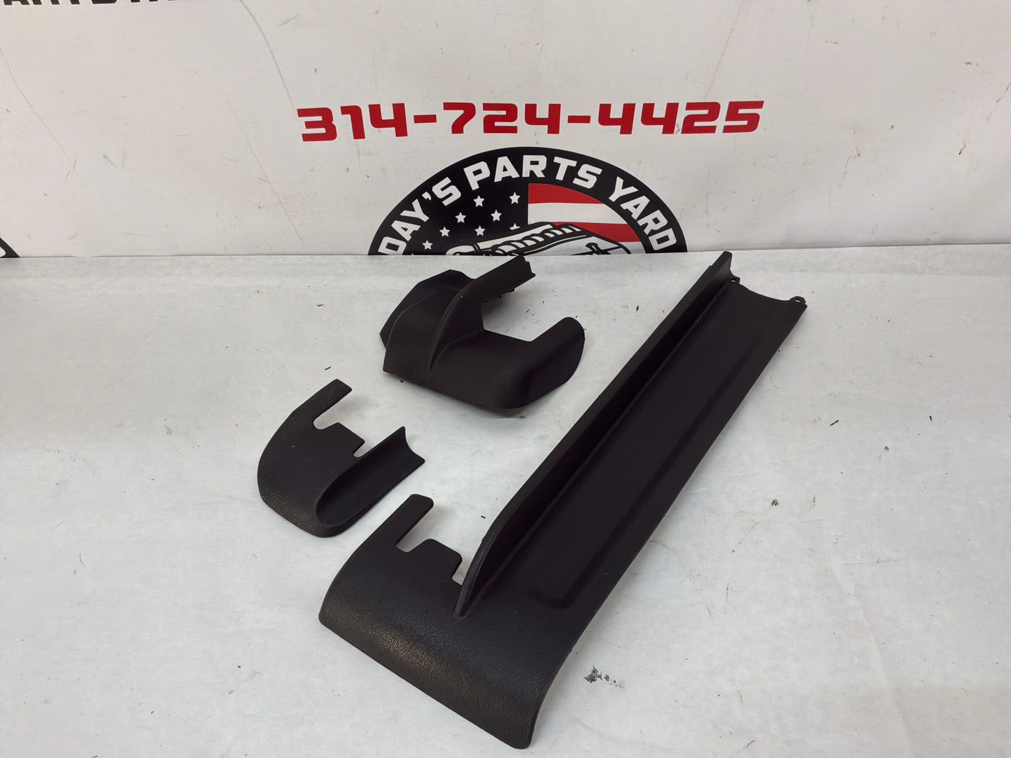 2005 Pontiac GTO Complete LH Driver Seat Track Frame Rail Trim Cover Set OEM