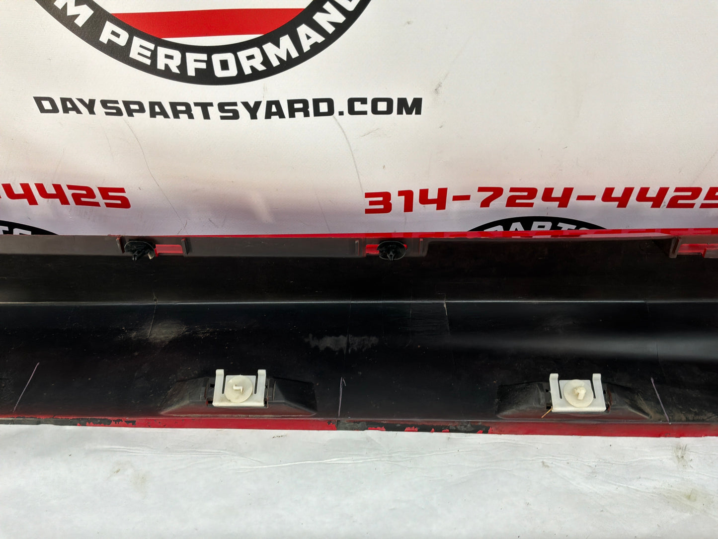 2014 Chevy SS Sedan RH Passenger Rocker Molding Side Skirt Panel Trim Red OEM