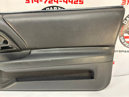 2002 Chevy Camaro Z28 RH Passenger Front Interior Door Panel Ebony OEM