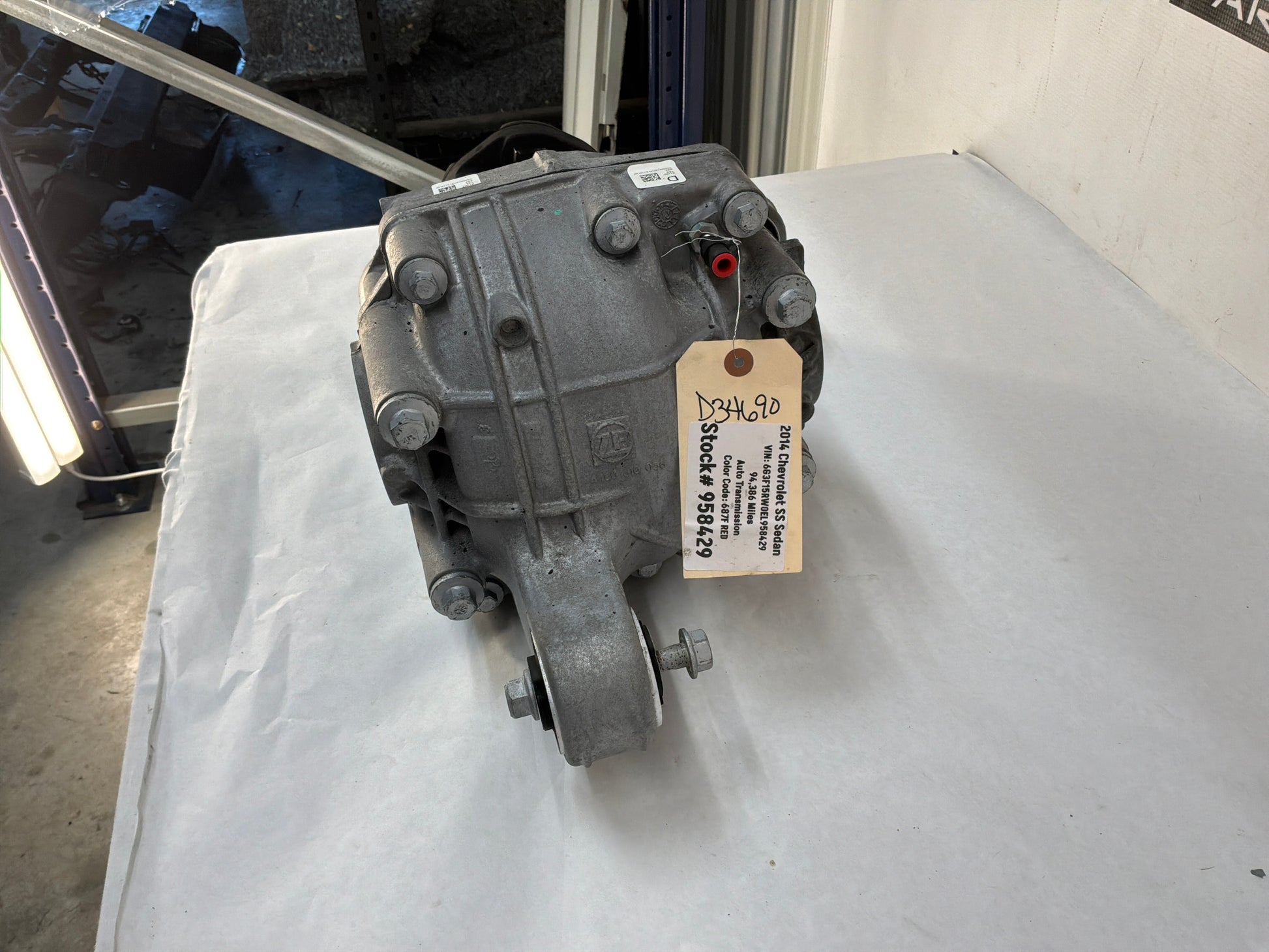 Rear diff - Day's Parts Yard
