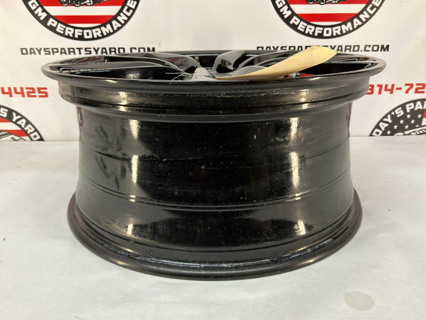 2014 Chevy SS Sedan Black Front Wheel 20x8.5 OEM