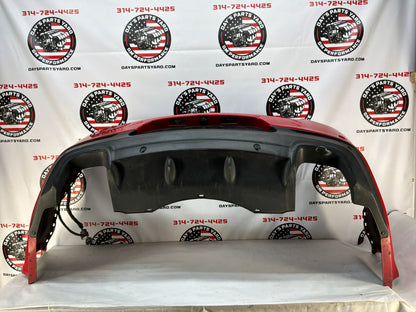 2014 Chevy SS Sedan Rear Bumper Cover Red OEM