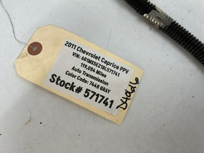2011 Chevy Caprice PPV Engine Alternator Starter Battery Positive Cable Wire Wiring Harness OEM