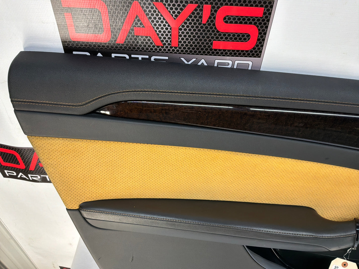 2011 Cadillac CTS-V Coupe LH Front Door Panel Saffron OEM