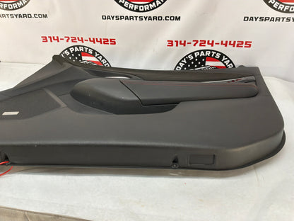 2017 Chevy SS Sedan RH Passenger Front Interior Door Panel Trim OEM