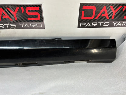 2013 Chevy Caprice PPV RH Passenger Rocker Molding Side Skirt Panel Trim Molding Black OEM - Day's Parts Yard