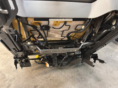 2009 Cadillac CTS-V Seats Fronts and Rears Leather and Suede OEM Titanium
