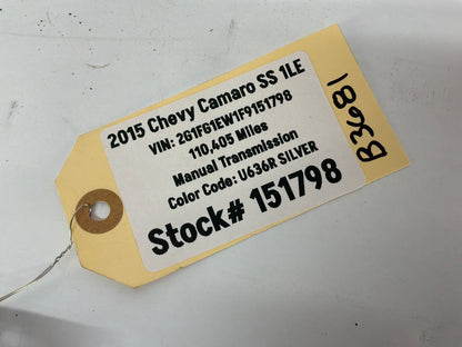 2015 Chevy Camaro SS 1LE LH Driver Interior Kick Plate Panel Trim OEM