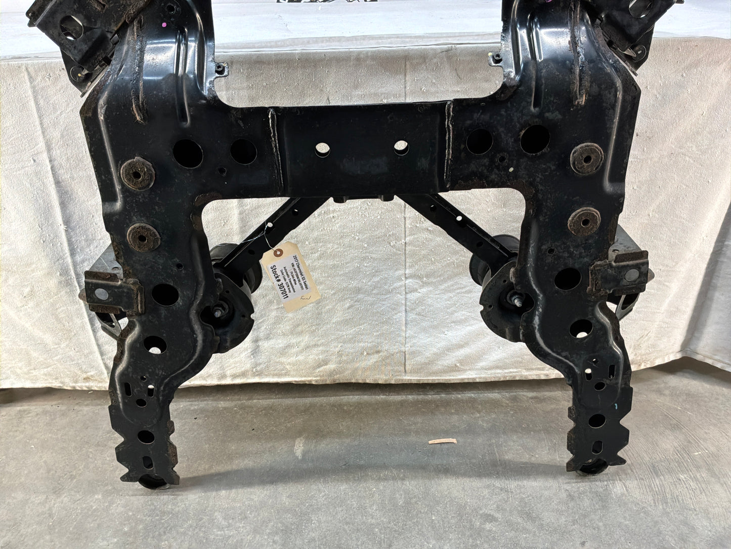2017 Chevrolet SS Sedan Front Suspension Sub Frame Engine Cradle K Member Crossmember OEM