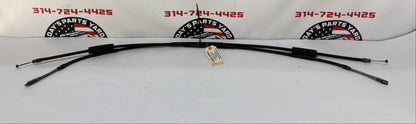 2011 Chevy Camaro SS Emergency E Parking Brake Cables Rear OEM
