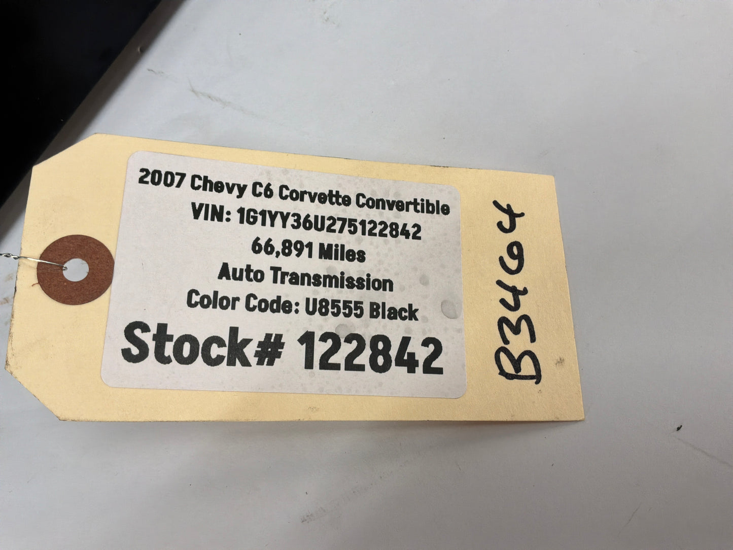 2007 Chevy C6 Corvette Convertible 6 Disc CD Changer OEM
