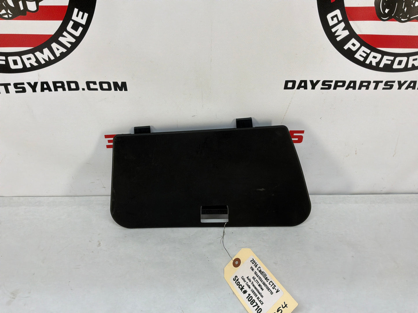 2016 Cadillac CTS-V Trunk Interior Compartment Fuse Box Block Cover Lid Door OEM