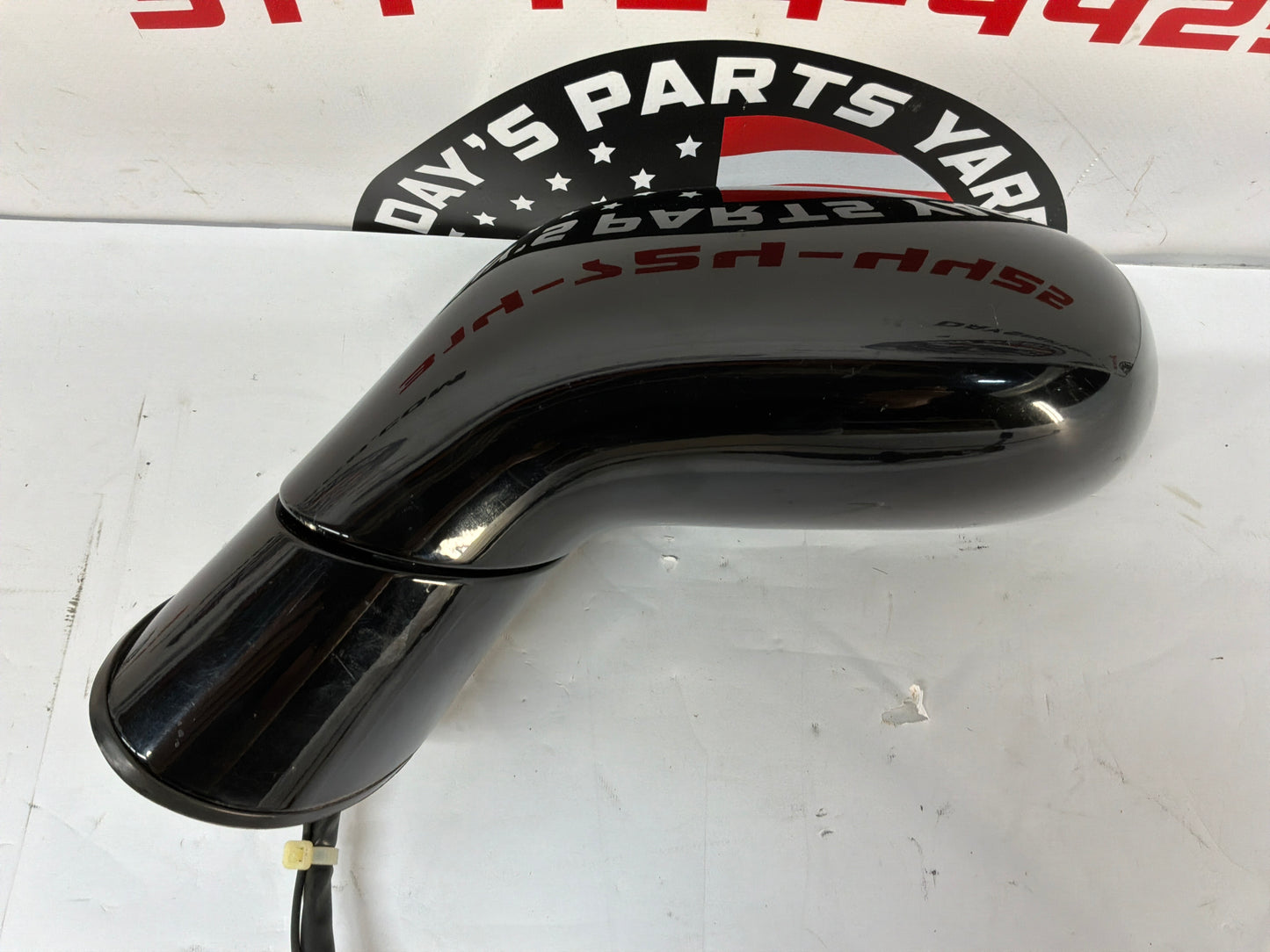 2007 Chevy C6 Corvette Convertible LH Driver Exterior Mirror Black OEM