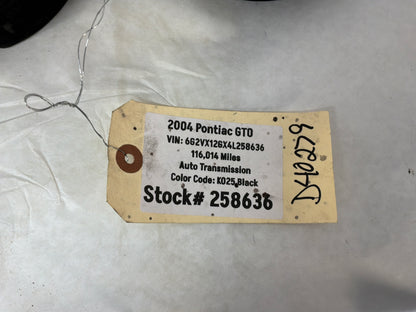 2004 Pontiac GTO Driveshaft Drive Prop Shaft Couplers Isolators OEM