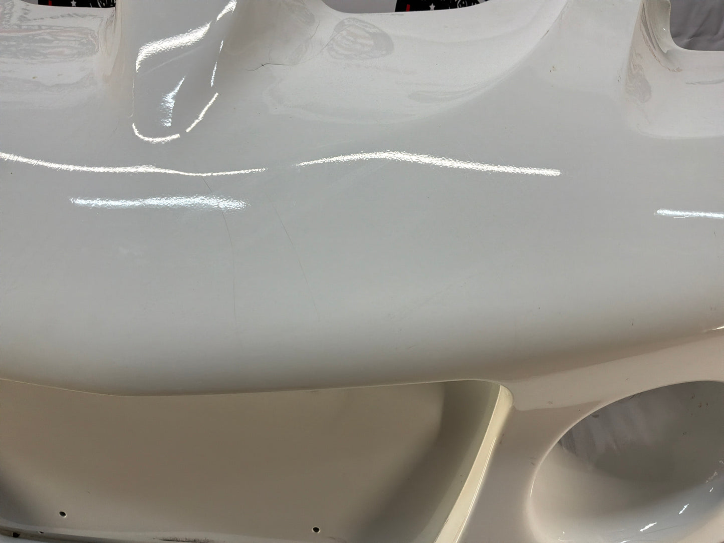 1999 Pontiac Trans Am WS6  Front Bumper White OEM