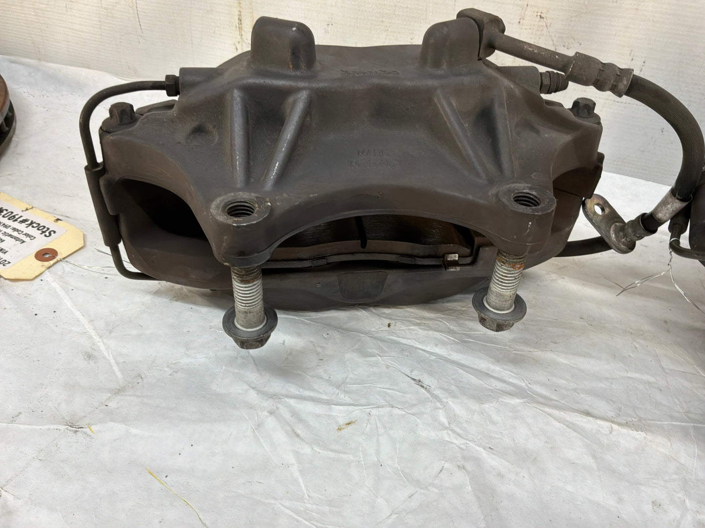 Front and rear brembo calipers and rotors - Day's Parts Yard