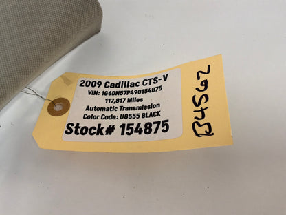 2009 Cadillac CTS-V RH & LH Interior A Pillar Windshield Trim Molding Panel OEM Light Titnum
