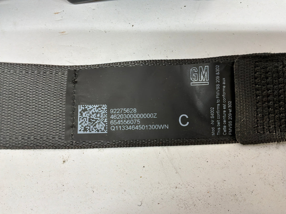 2014 Chevy SS Sedan Rear Seatbelt Seat Belt Retractor Set OEM