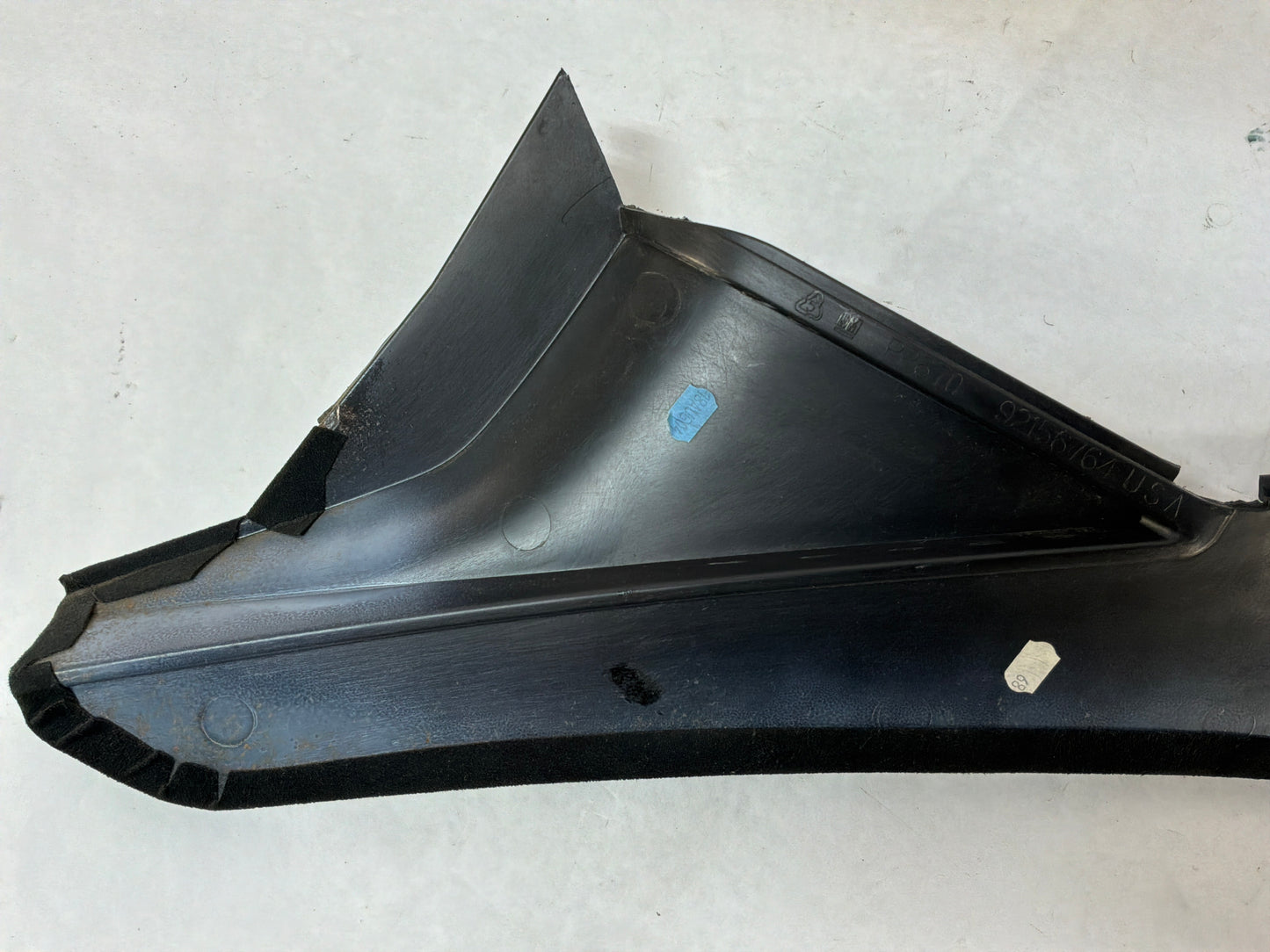 2005 Pontiac GTO RH & LH Console Interior Black Suede Trim Panels OEM