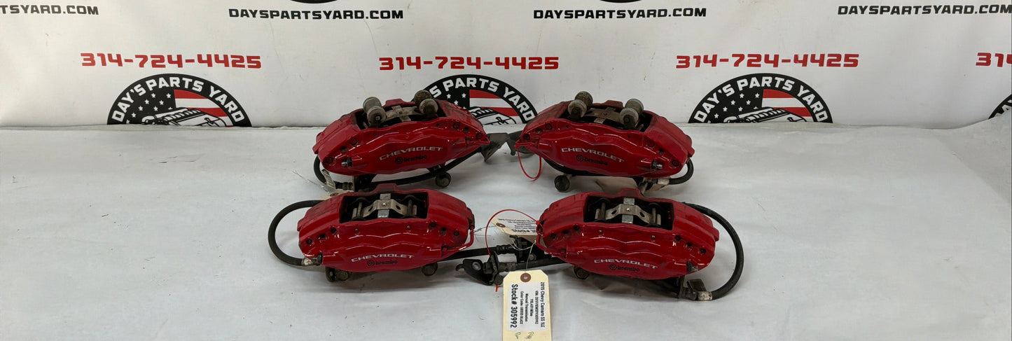 2015 Chevrolet Camaro SS 1LE Brembo Brake Calipers OEM