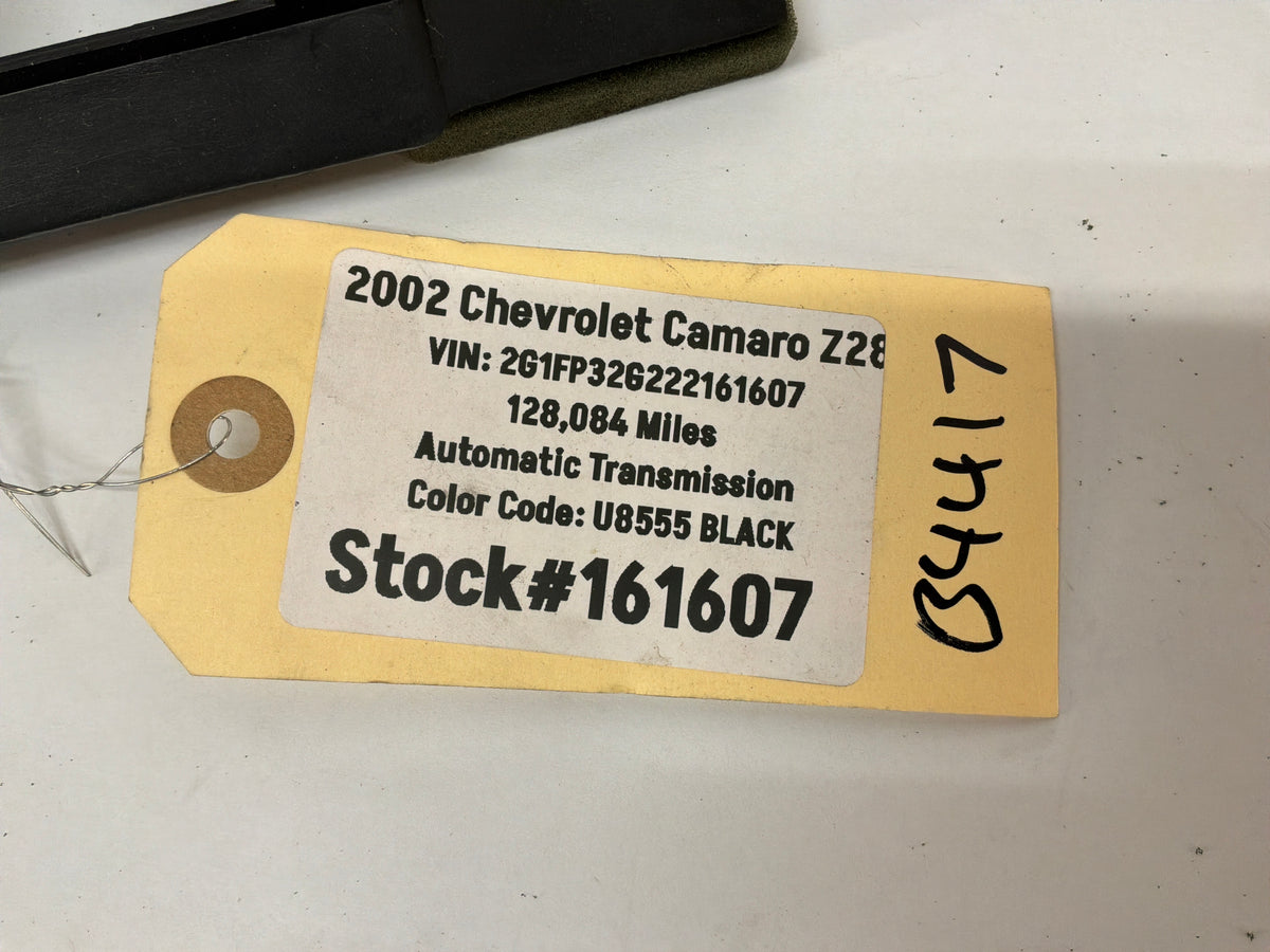 2002 Chevy Camaro Z28 RH Passenger Lower Under Dash Trim Panel OEM