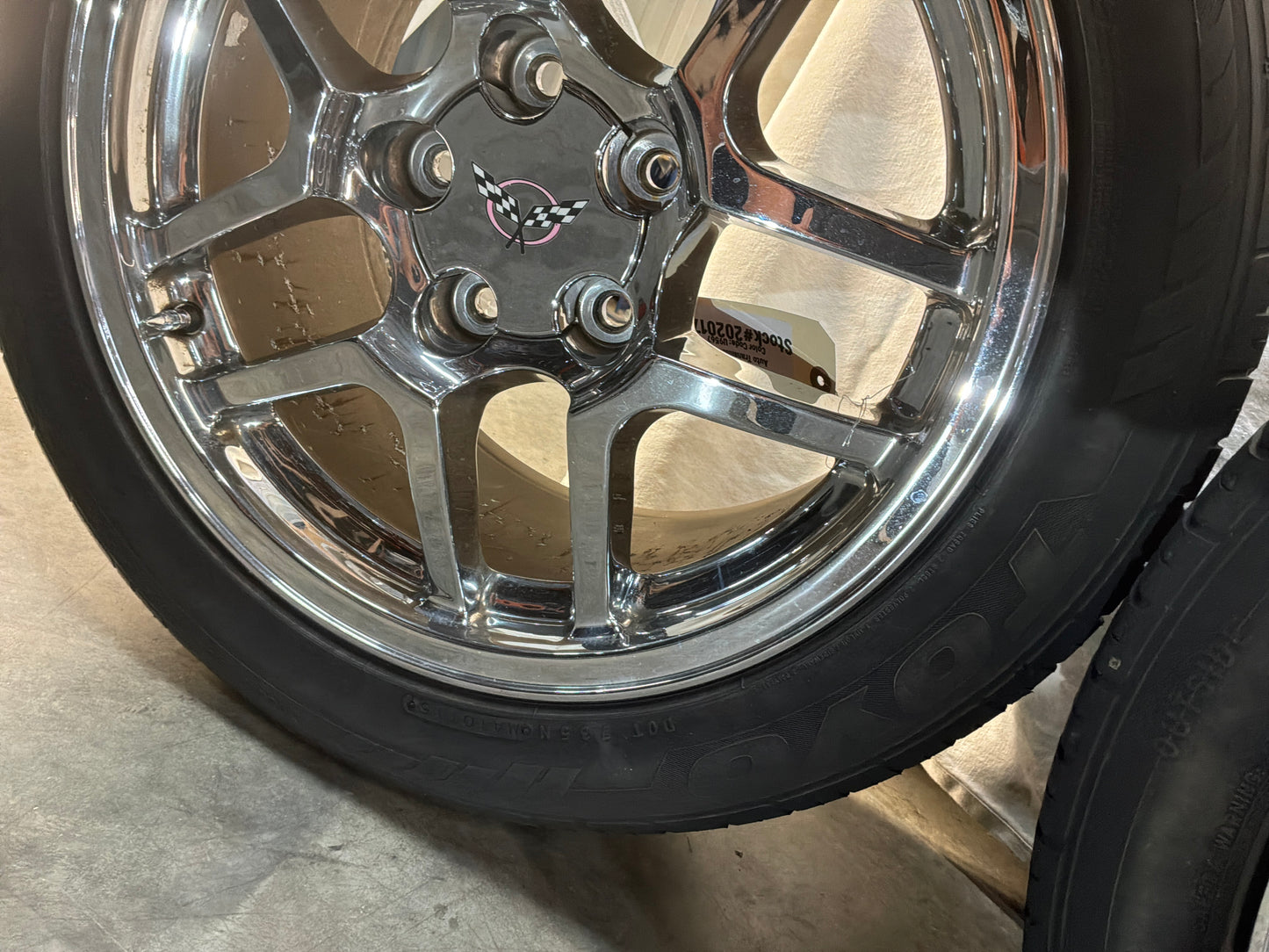 Corvette C5 Z06 Reproduction Wheels and 275/40R17 Toyo Proxes Tires