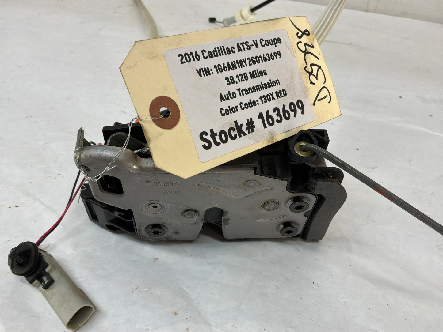 2016 Cadillac ATS-V Coupe LH Driver Door Lock Actuator OEM