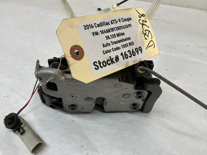 2016 Cadillac ATS-V Coupe LH Driver Door Lock Actuator OEM