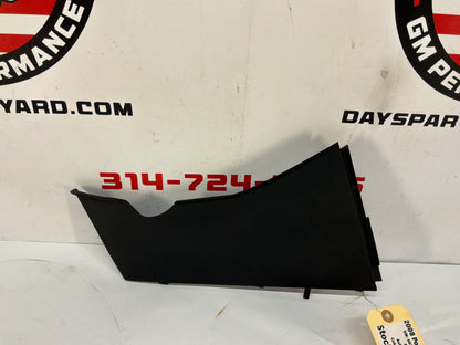 2008 Pontiac G8 GT LH Driver Dash Center Console Lower Extension Side Trim Panel OEM
