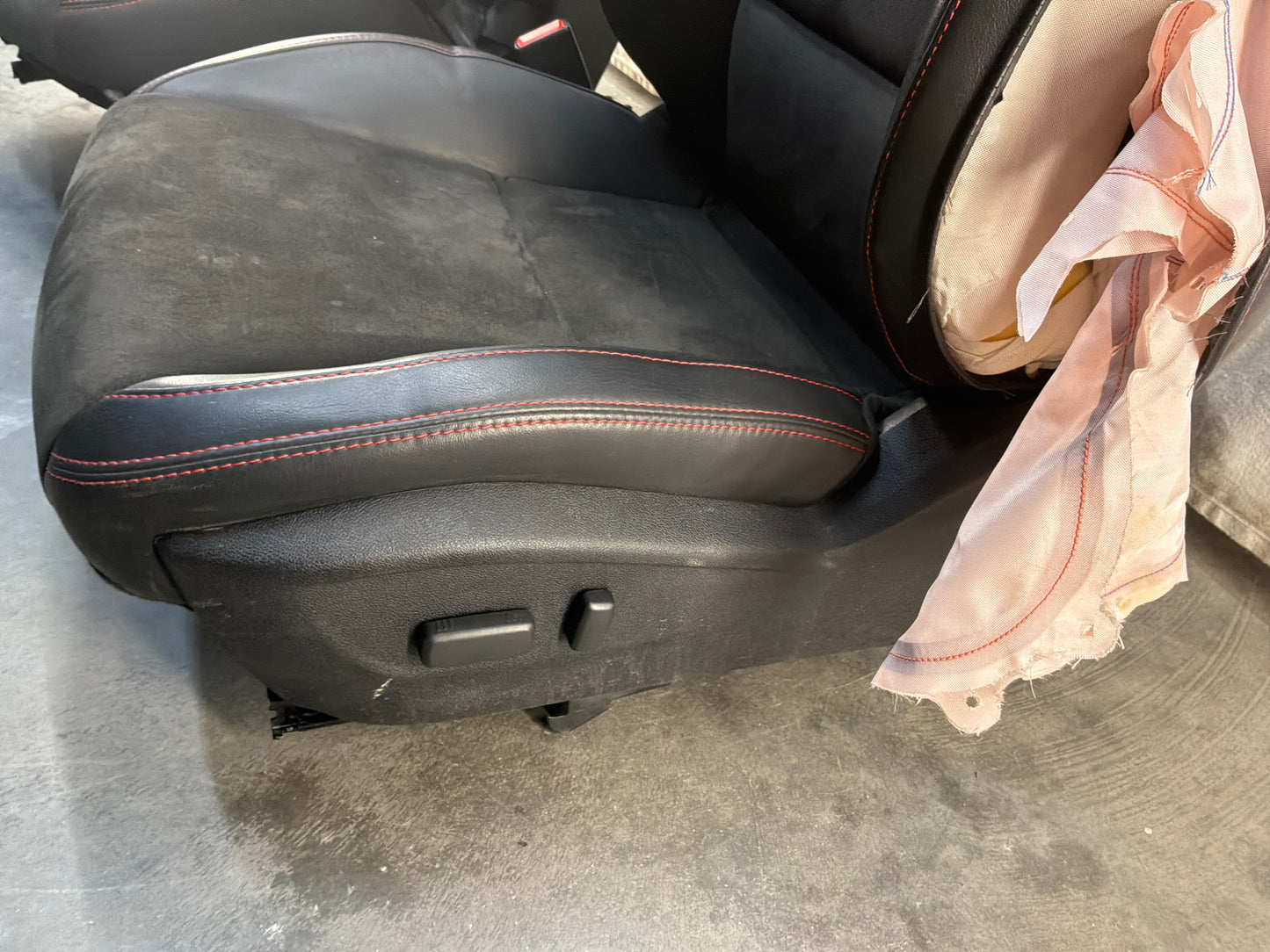 2013 Chevy Camaro ZL1 Seats Fronts & Rears Recaro Leather and Suede OEM